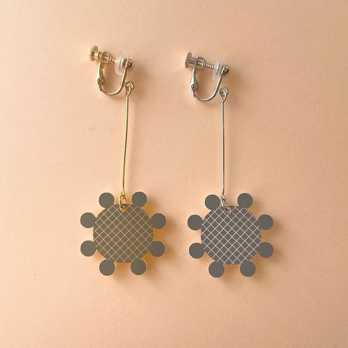 sunflower イヤリング/ピアス